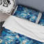 Ensemble de housse de couette Deep Cobalt Blue Symmetry Glass I-602983215