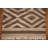 Reversible Wool Kilim Brown Runner Rug 3x10