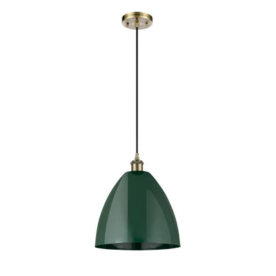 Luminaire suspendu conique 1 lumière
