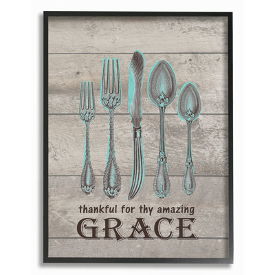 " Thankful For Amazing Grace " by Lettered And Lined
