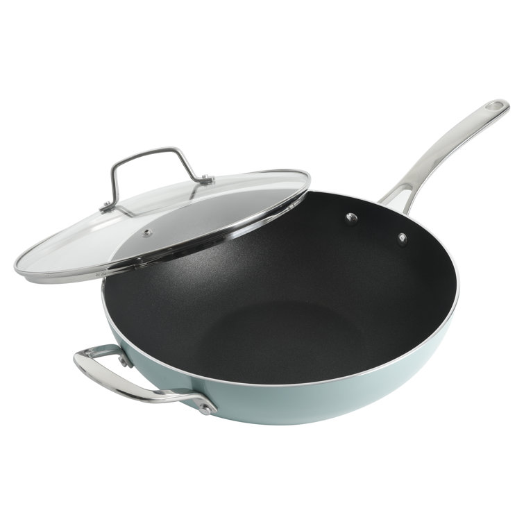 Martha Stewart Everday Midvale 4 Quart Stainless Steel Saute Pan With Lid :  Target