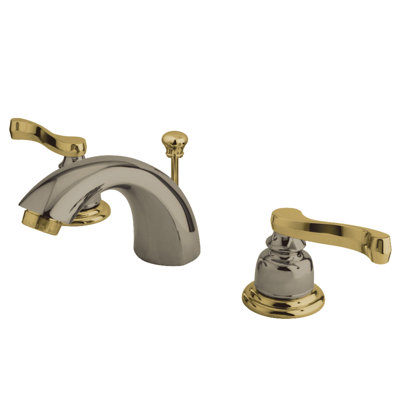 Widespread faucet Bathroom Faucet with Drain Assembly