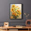 Série FLORAL CDLXV - reproduction encadrée de qualité supérieure - prête à être accrochée - aucun clou requis-244304829-244304818