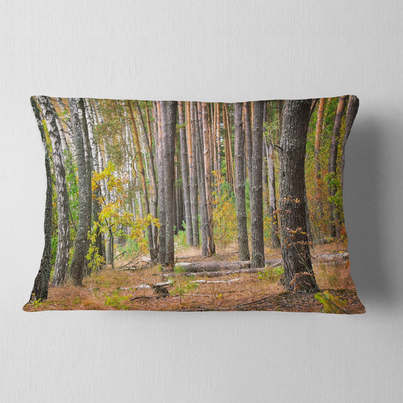 Coussin Green Forest, Rectangle, 12 po x 20 po
