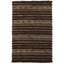 Lavasa Hand Loomed Modern Area Rug in Brown/Taupe/Tan-1240436375