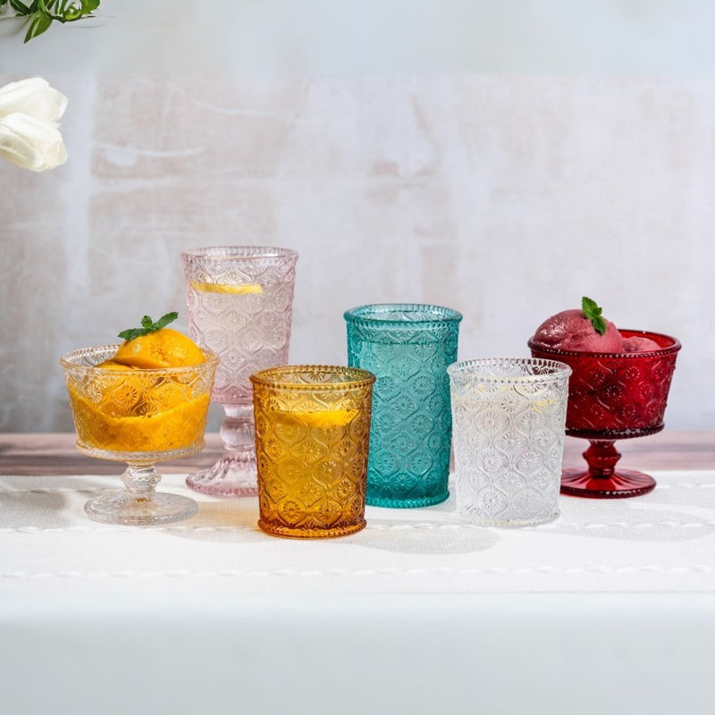 Verre Mitzi Highball, Jaune