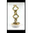 16in Wood Chain Link Candle Holder - Hand Carved Rustic Whitewashed Candle Stand, Decorative Accent-1558298369