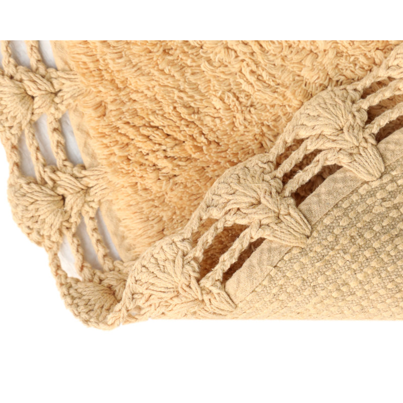Tapis de bain Heart Heart, Beige
