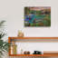 «Lakeside View From The Bench» par Bigelow, illustrations sur toile-230853538