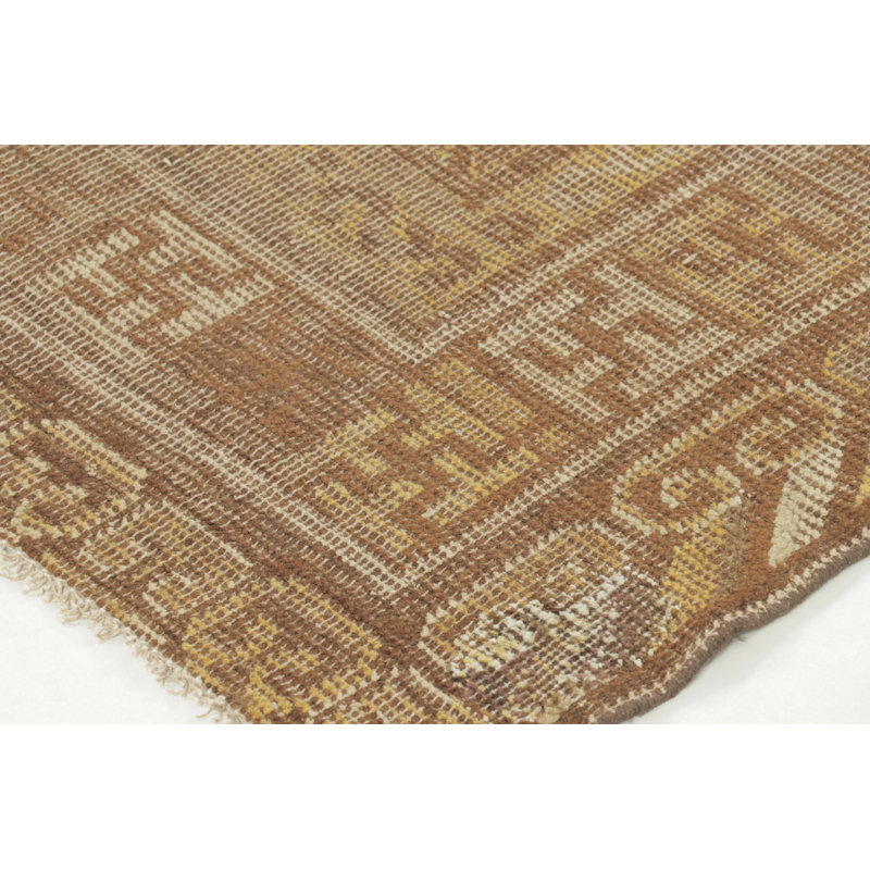 Antique One-of-a-Kind 6'0x10'1 Hand Knotted Area Rug