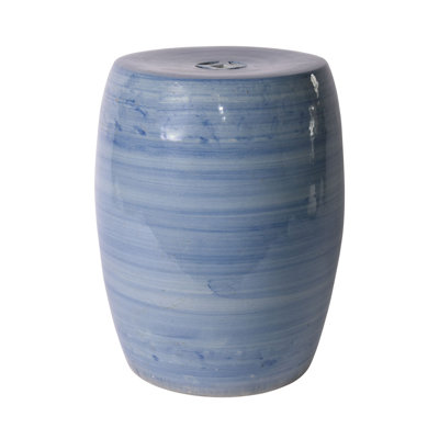 Tabouret de jardin en porcelaine