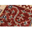 Tapis oriental rectangulaire noué à la main en laine beige / bleu / rouge 8 pi 1 po x 10 pi 2 po Gretna