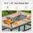 6 - Person Patio Dining Set with Rectangular Table