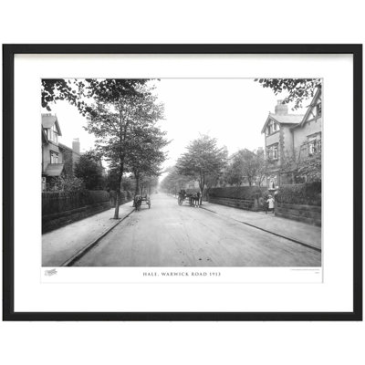 Hale, Warwick Road 1913 by Francis Frith - Single Picture Frame Print