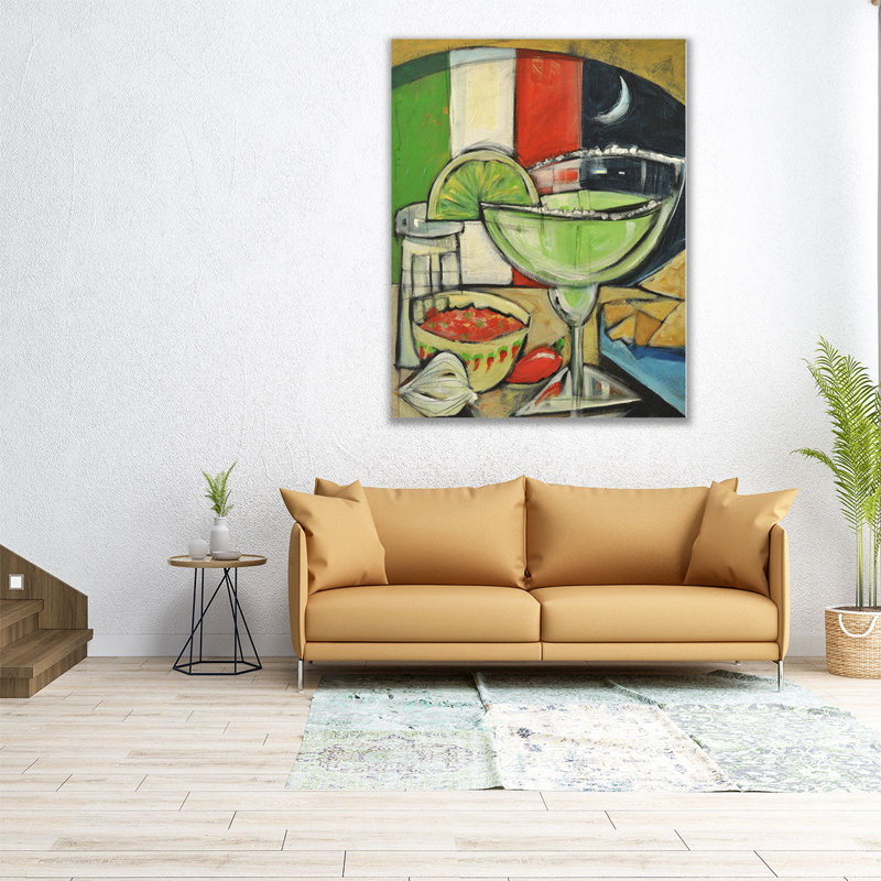 Margarita - reproduction d'art sur toile, H 20 po x l 16 po
