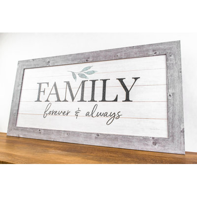 " Family Forever And Always "