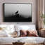 Animal "Art mural silhouette de loup"-101779586