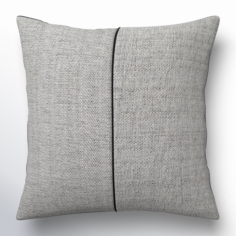 Damir Reversible Pillow Cover, Down Blend, 20" x 20"