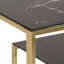 Geise 110cm Glass Top Console Table-2118328838-2118328839