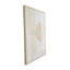 «Minimalist Mid Century Modern Abstract - Floater Frame», impression sur toile