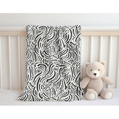 Cozy Swirl Velveteen Fleece Blanket