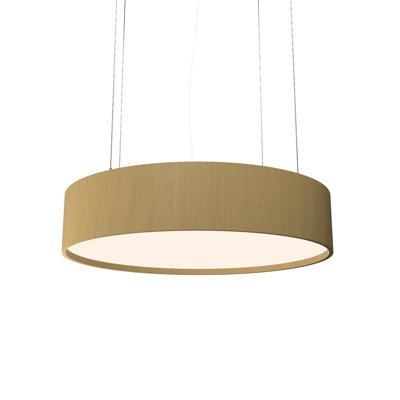 Cilíndrico Dimmable LED Drum Chandelier
