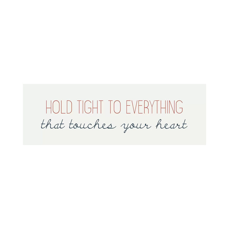 Touches Your Heart by Kimberly Allen - Wrapped Canvas Panoramic Gallery-Wrapped Canvas Giclée, 121.92 cm H x 40.64 cm W
