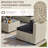3 Pieces Rattan Patio Sofa With Cushions-408420604