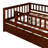 Wood Daybed with Trundle and Fence Guardrails-303277694-317973218