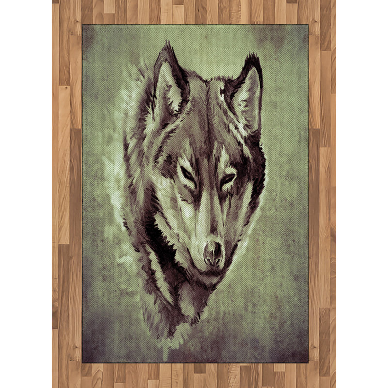 Tattoo High Density Long Fiber Poly Threads Decorative Area Rug Carpet, Rectangle 4' x 5'8"