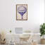 Art mural rétro sur toile flottante encadrée, design par Marcus Jules-203312722-203312723