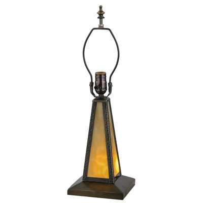 Mission Lamp Base
