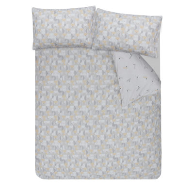 Polyester Geometric Shapes Duvet Cover