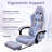 High-Back Adjustable Reclining Ergonomic Fabric PC & Racing Game Chair-325439091