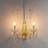 2 - Light Crystal Wall Sconce