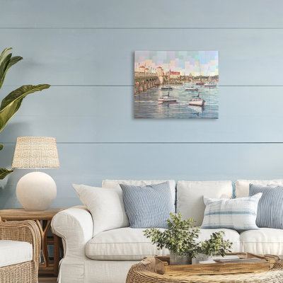 Les couleurs de la toile Bayfront, design par Linda Sperruche