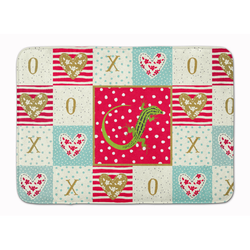 Tapis de cuisine Love, Lézard
