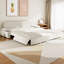 Canapé-lit gigogne de 94,5 po, canapé-lit convertible 3 en 1 avec revêtement en velours côtelé, méridienne et lit multifonctionnels, pour le salon, la chambre d'amis, l'appartement-41101175