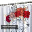 Rideau de douche avec 12 crochets Fox-1597931243
