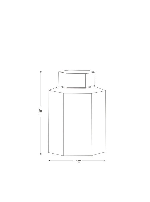 Canton Ceramic / Porcelain Jar