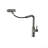 360° Pull-Down Kitchen Faucet with 4 Spray Modes, Gunmetal Black for Versatile and Efficient Cleaning