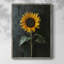 Impression encadrée FLORAL Series - bois massif-1535715654