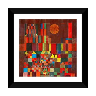 «Burg Und Sonne, 1928» par Paul Klee - reproduction d'art