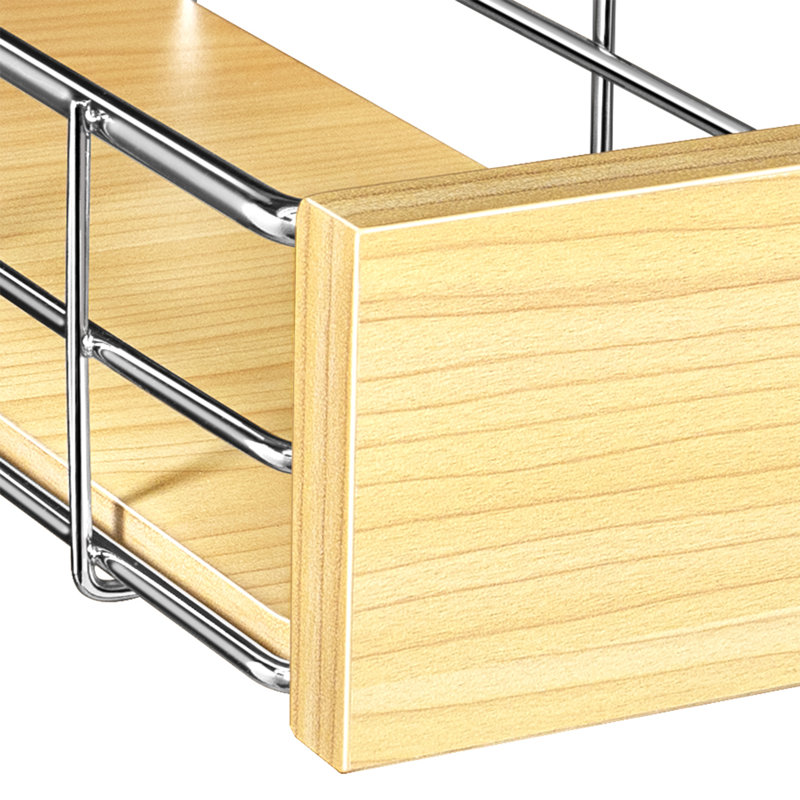 Organisateur d'armoires de cuisine coulissant sous l'évier Lynk Professionnel ™ Select l 11,5 po x P 18 po, bois