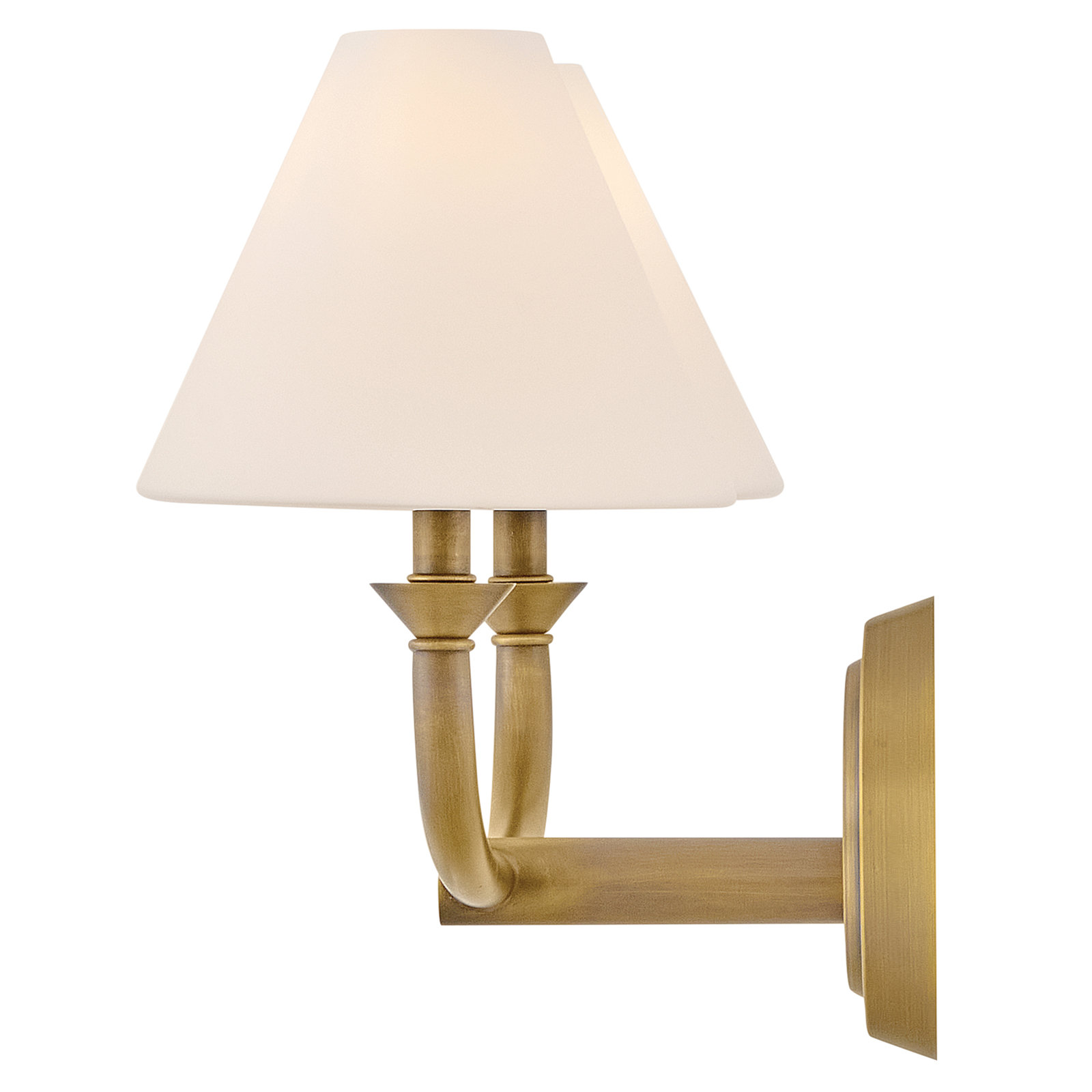 Greta 2-Light Bath Sconce, Gold