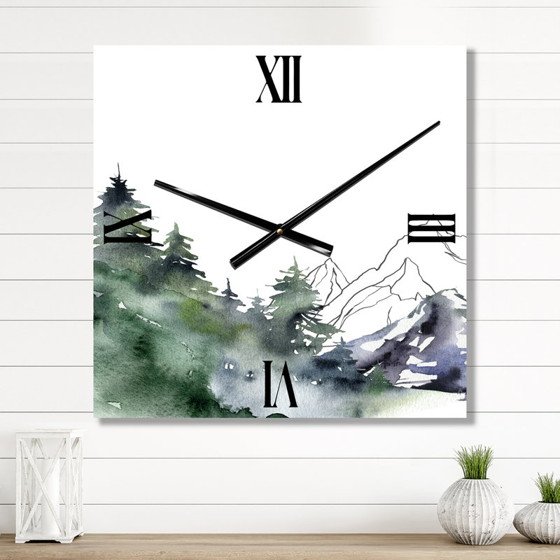 Metal Wall Clock, Medium