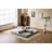 Comfy Floor Couch Bed With Chenille Fabric, Grey, 3 - Seat, Memory Foam, For Living Room Grey Compression Armrest, Convertible Design, Material, Foam-1902679596