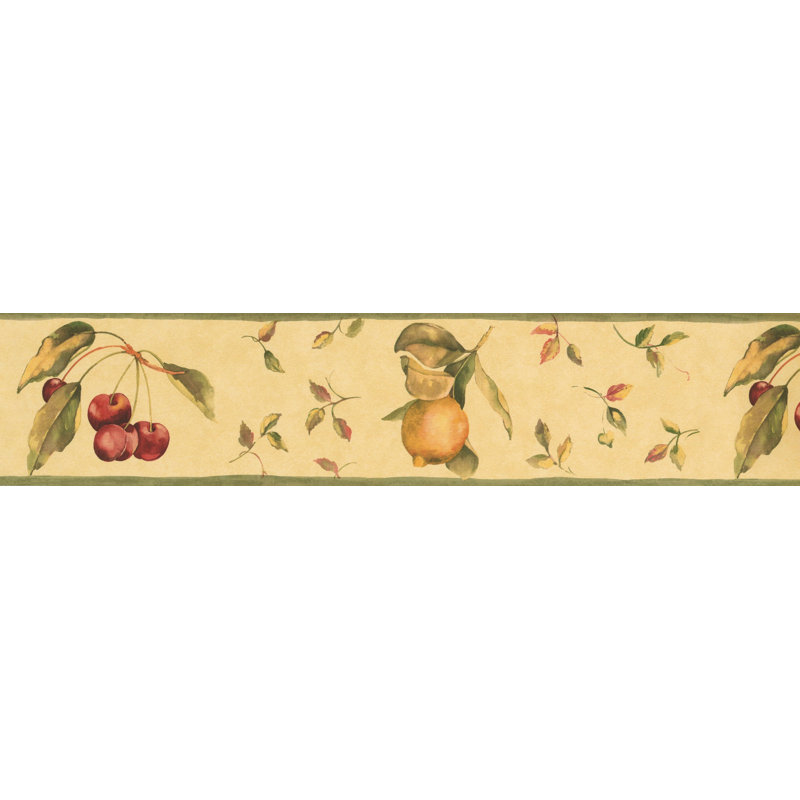 Floral Border, Yellow