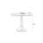 Black Round Solid Wood Dining table-119467275