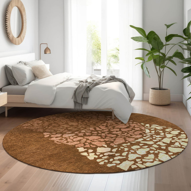 Premium Machine Washable Cerrito Paprika Rug